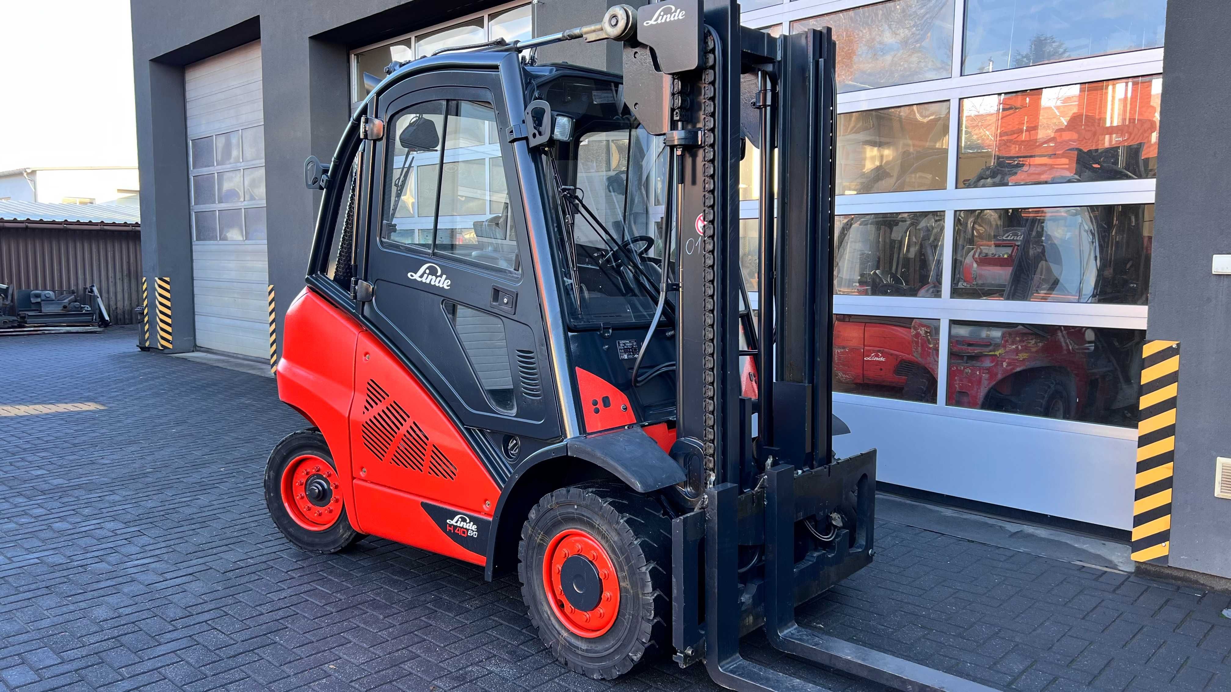 Wózek widłowy Linde H40D-02 2015 rok kabina 849