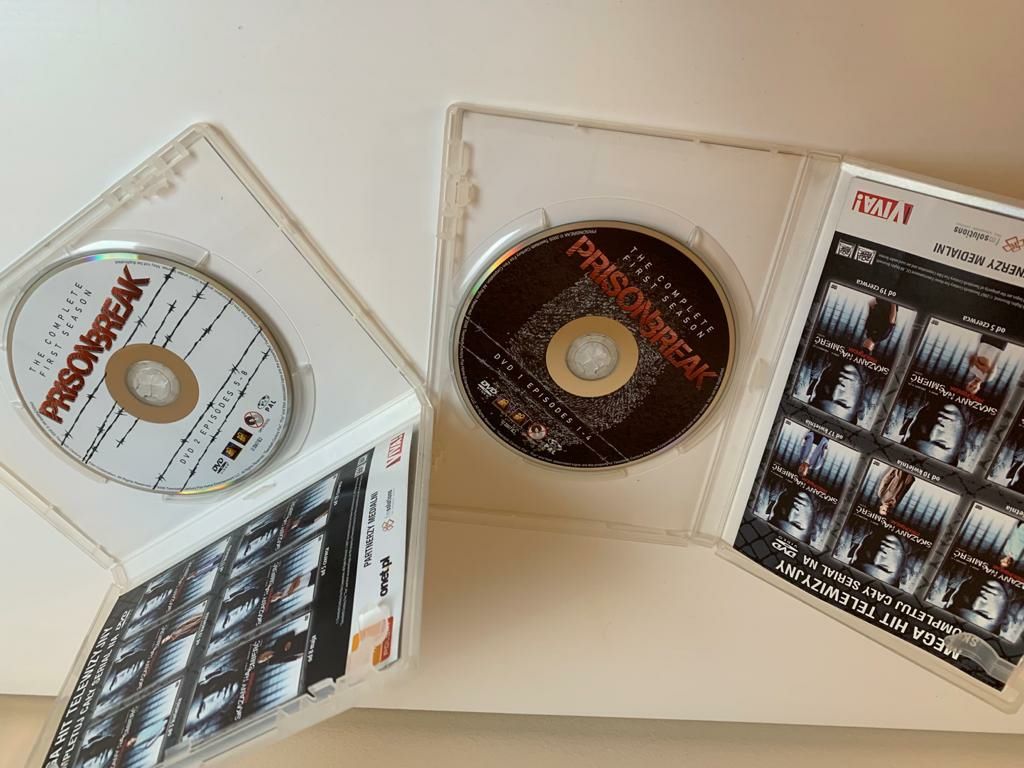 DVD Skazany na Śmierć Prison Break Sezon 1 odc. 1-8