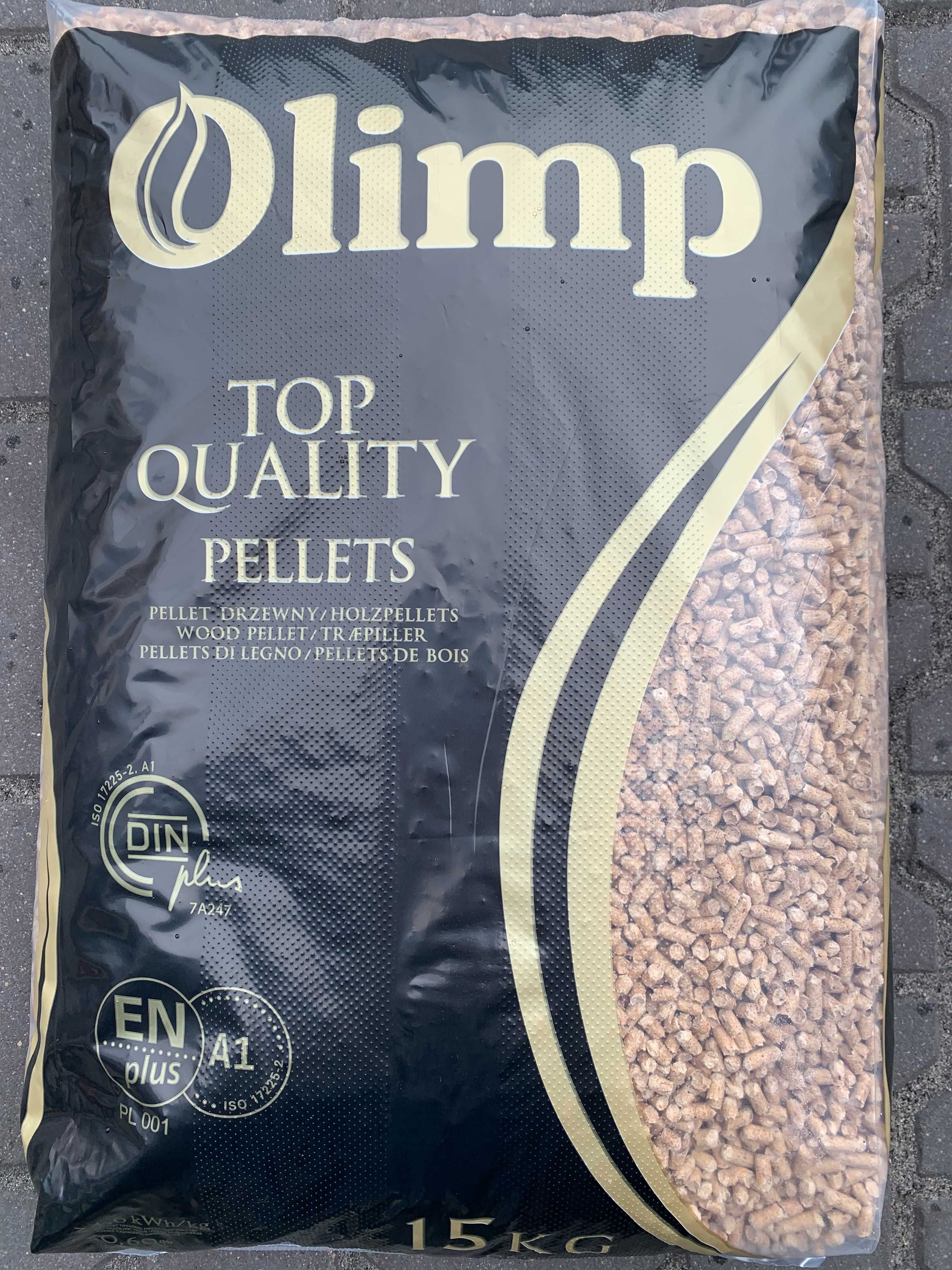 Pellet 100% drzewny A1 DIN Plus Tartak Olczyk Lava Olimp Barlinek