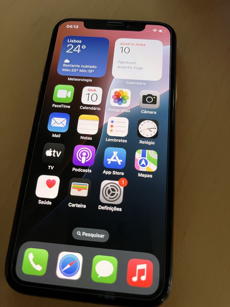 Iphone XS de 256 Gb dourado