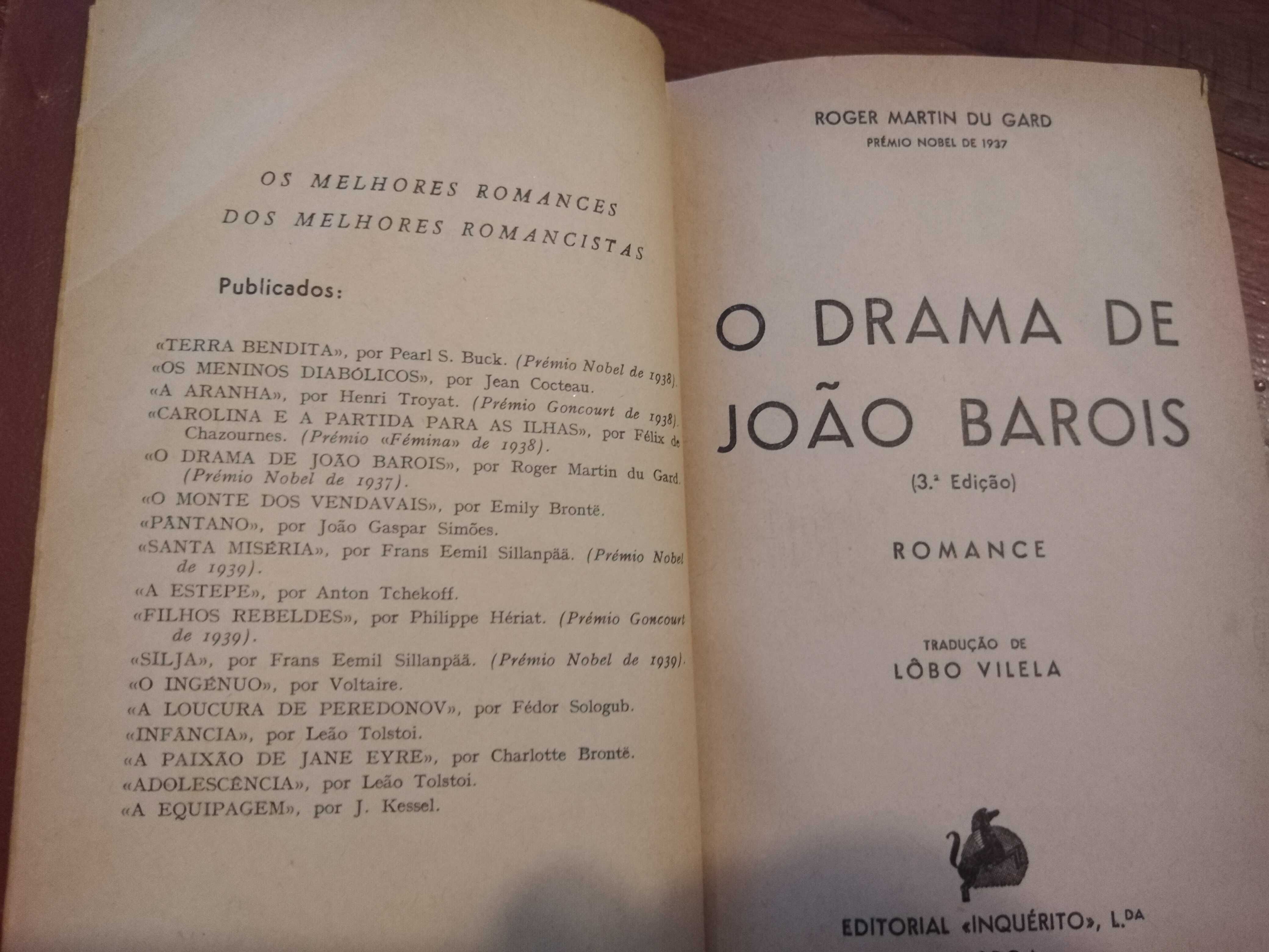 Roger Martin du Gard - O drama de João Barois