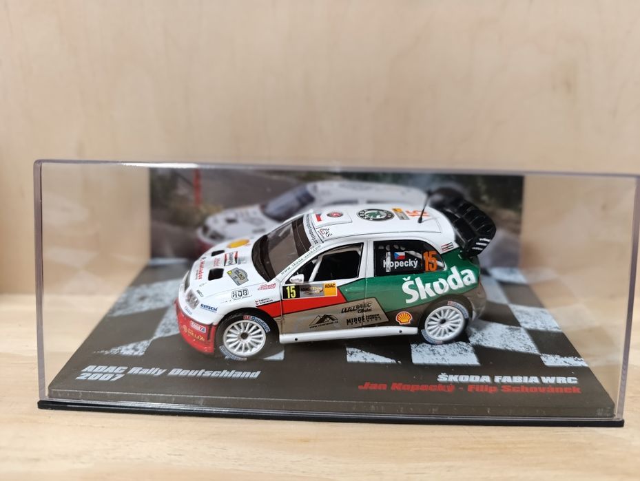 Model Rally 1/43 WRC Skoda Fabia WRC 2007 Kopecky