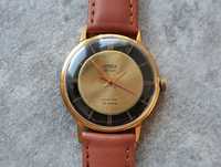 Cornavin (Łucz) de Luxe radziecki zegarek vintage retro złocony Au10