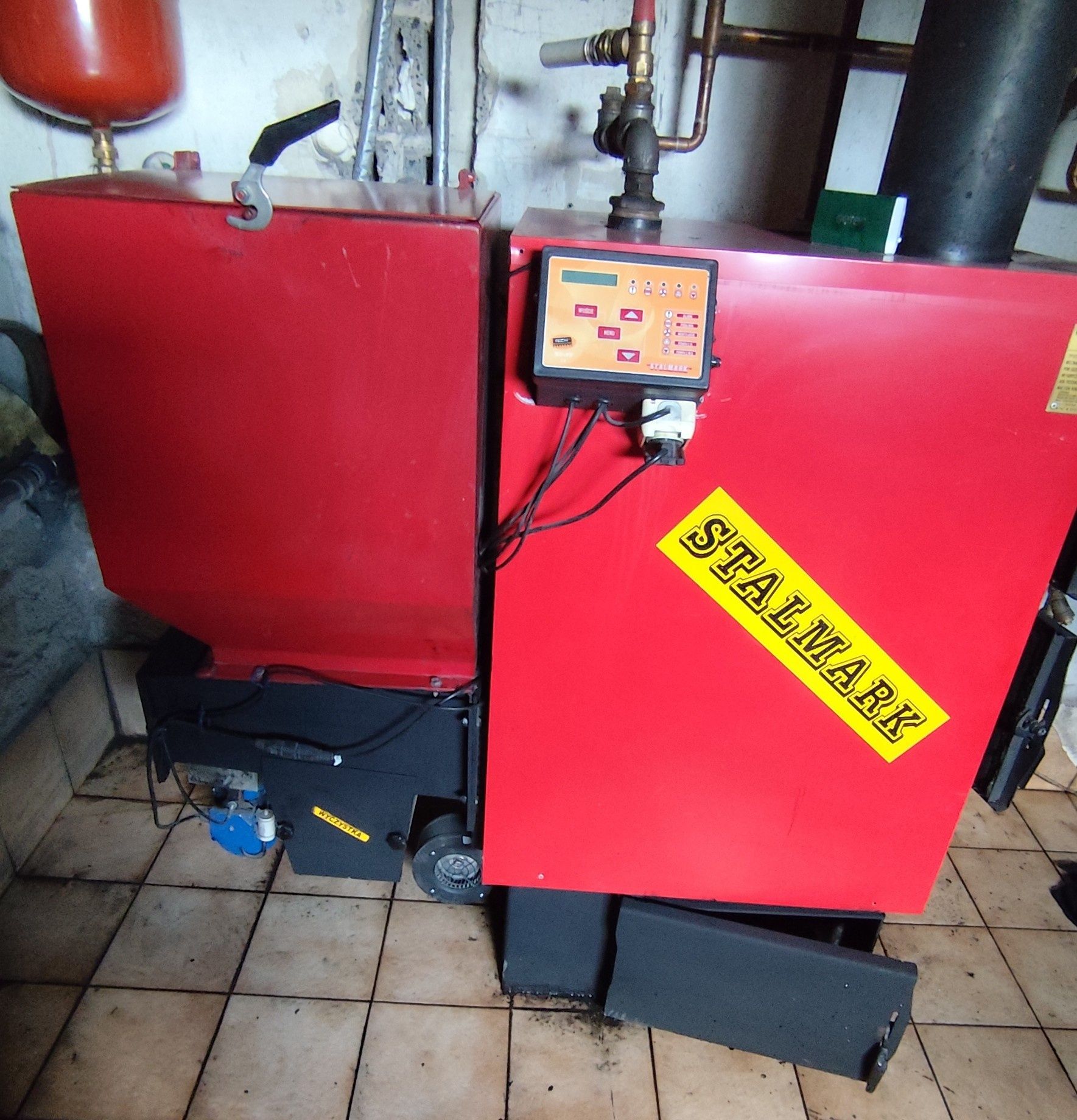 Piec Stalmark z pod. tłokowym