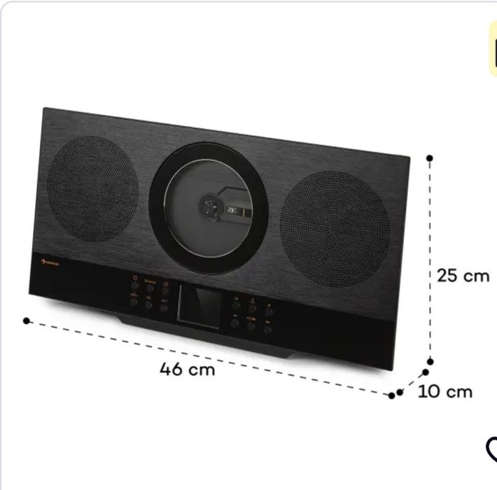 Интернет радио Auna Silver Star /DAB+/FM-радио CD-плеер WiFi