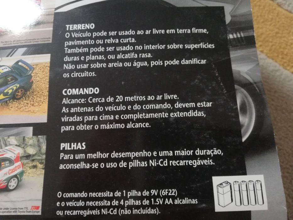 Carro telecomandado, Serie Rally