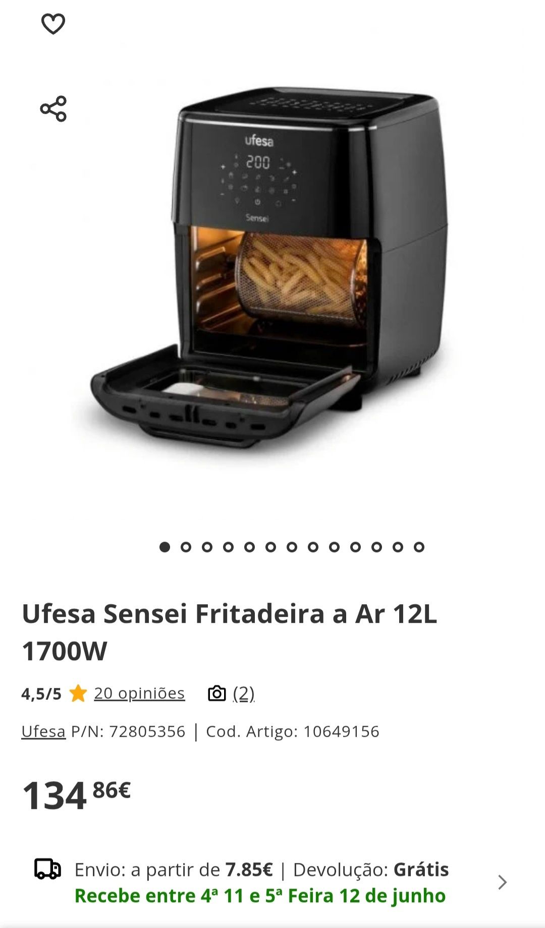 Mesa de centro fritadeira elétrica (forno  e jarra elétrica)