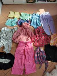 Ubrania dla dziewczynki 140