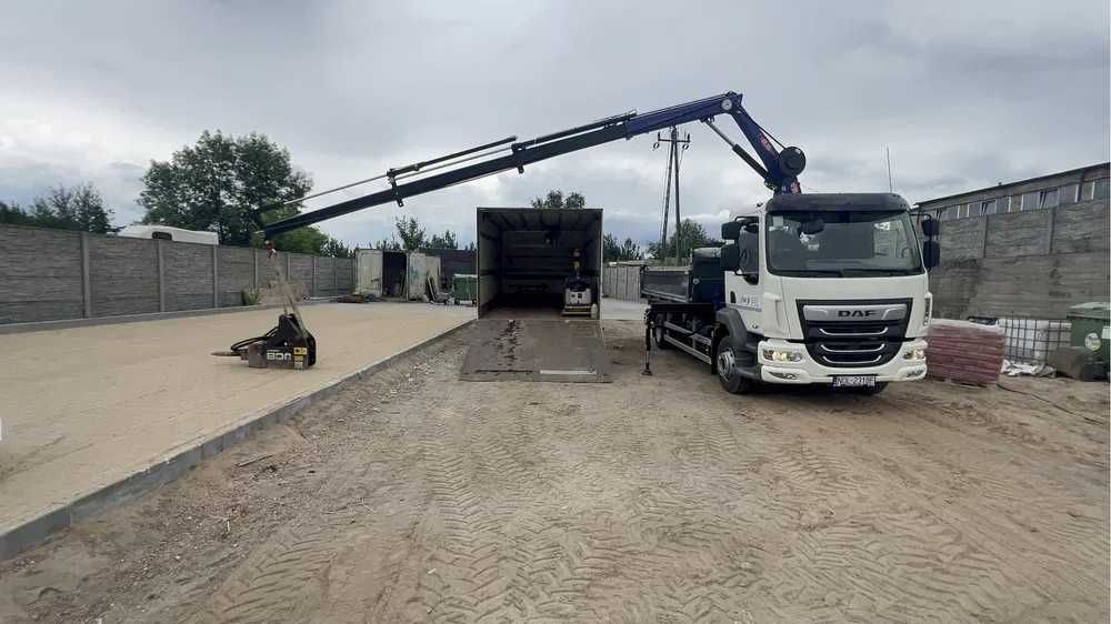 Wynajem HDS WYWROTKA piasek ziemia Transport i Załadunek