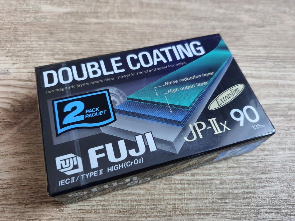 Fuji 90 kasety czyste magnetofonowe