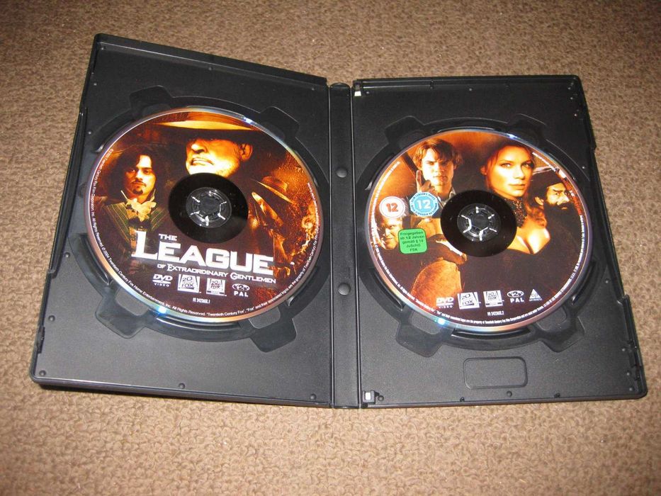 "Liga de Cavalheiros Extraordinários" Edição Especial 2 DVDs/Slidepack