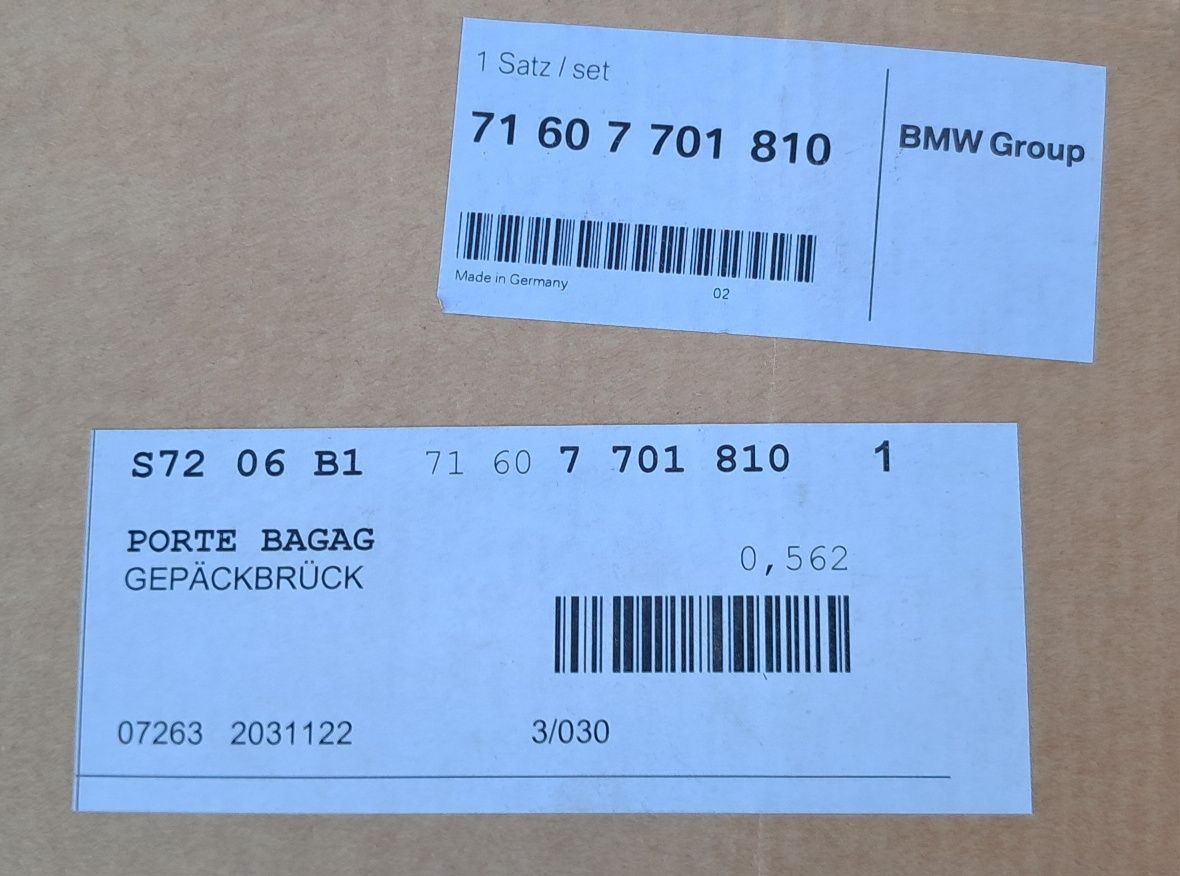 Podstawa Stelaż Płyta Bagażnika Centralnego BMW F650GS F700GS F800GS