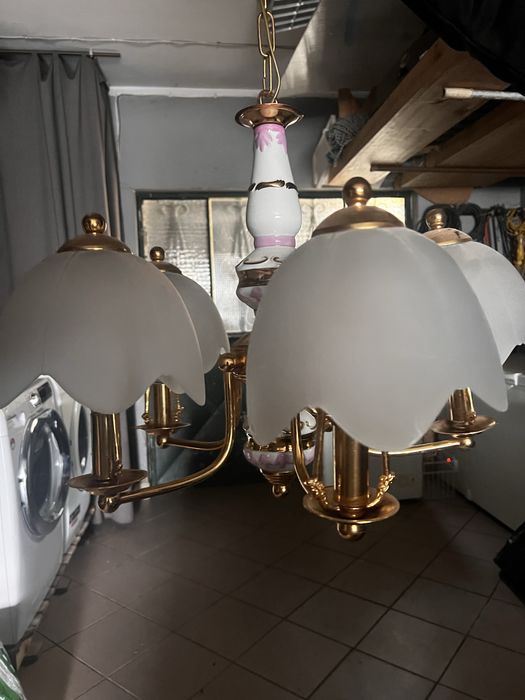 Candeeiro de teto + abajures