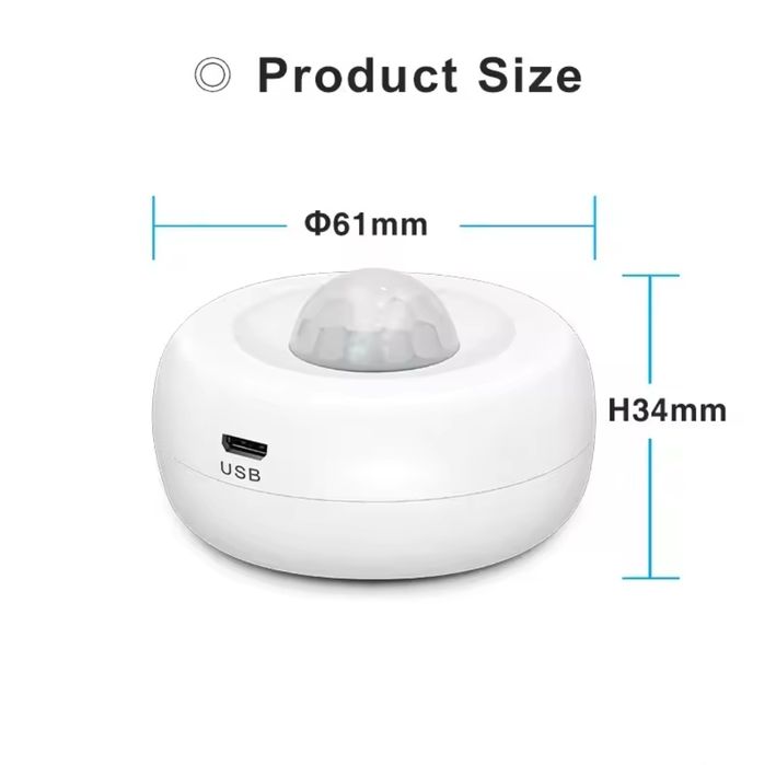 Czujnik Ruchu TUYA SMART LIFE WIFI Czujnik PIR