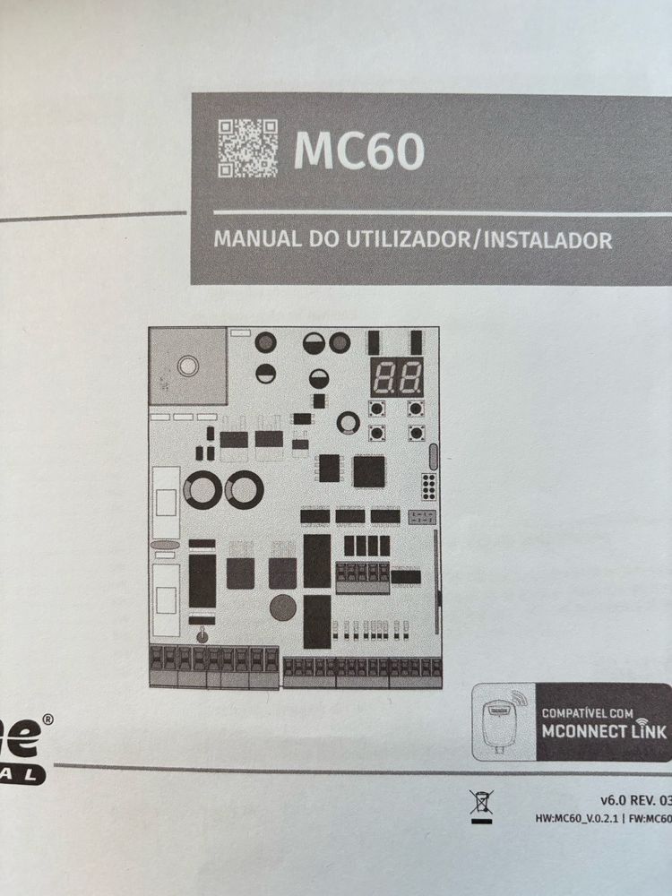 Placa mc60 automatismo