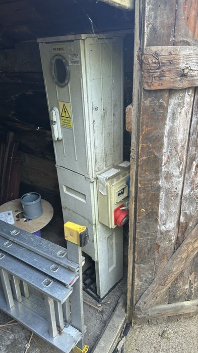 Słupek elektryczny budowlany inkobex