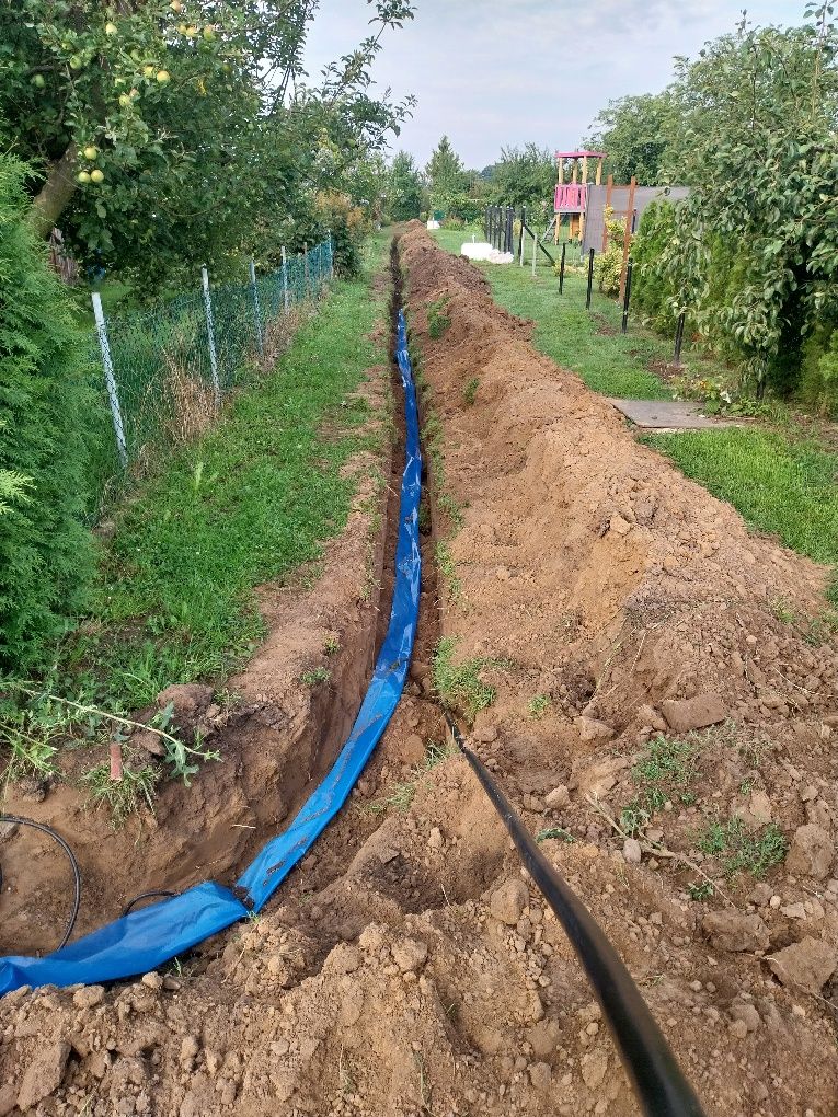 Usługi minikoparką