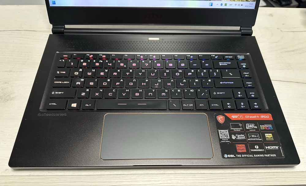 MSI GS65 15,6"FHD IPS 240Ghz| i7-9750H| 32 DDR4|SSD512Gb|RTX2080Super