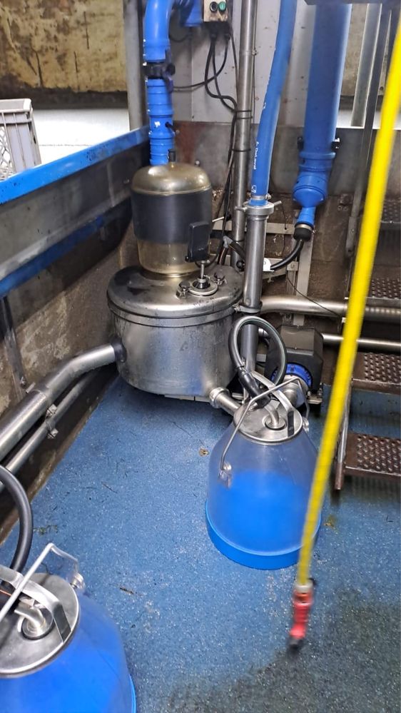 Hala udojowa 2x10 DeLaval / Alfa / 50 stopni / System / Bogata wersja