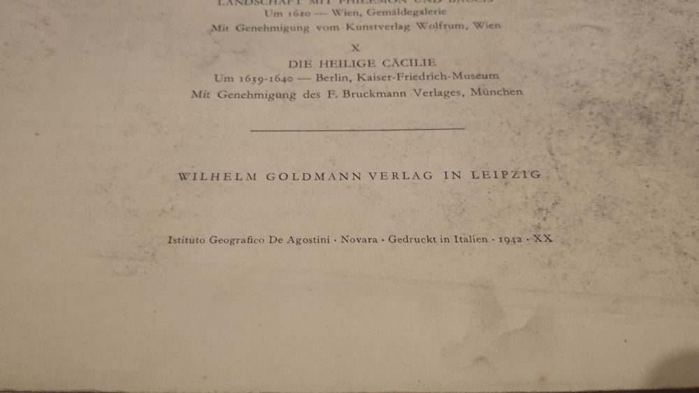 RUBENS Georg Pudelko 8 reprodukcji 1942