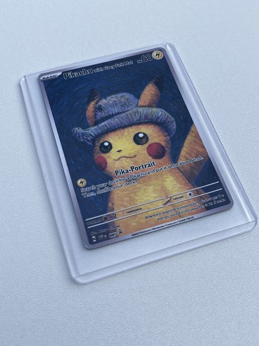 Karta Pokemon Pikachu Van Gogh