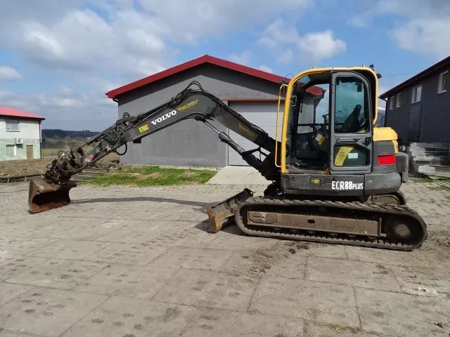Volvo ECR 88 PLUS GŁOWICA EC  VOLVO ECR 88 plus głowica obrotowa EC