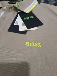 Polo Hugo Boss XL Caqui Novo Etiqueta