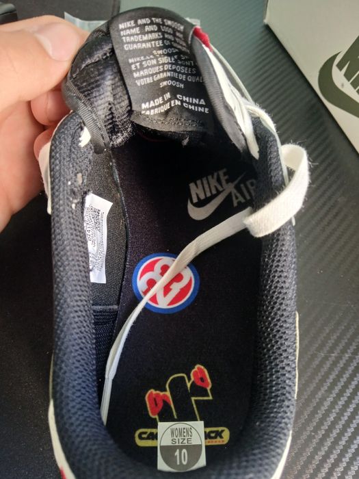 Travis Scott x Air Jordan 1 OG SP Low Black Olive mulher