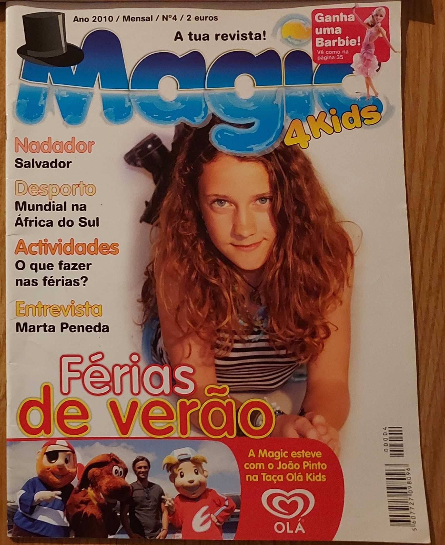 Revista Magic 4 Kids e Visão Júnior