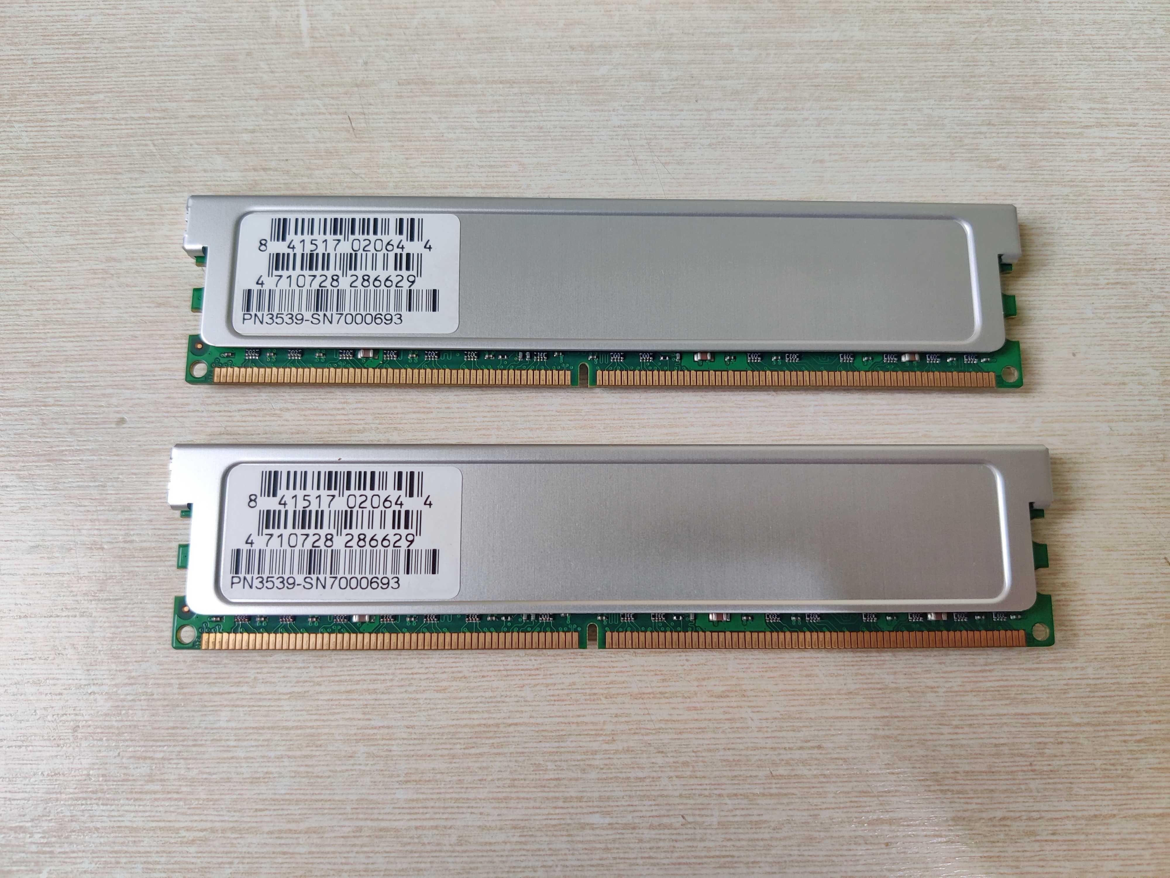 Оперативна пам'ять DDR2 GEIL (2GB, комплект 2 планки)
