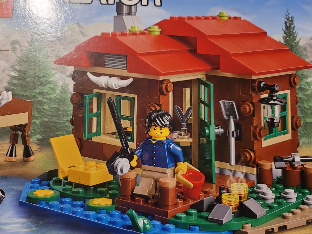 NOWE Lego 31048 Creator 3 w 1  Chatka nad jeziorem