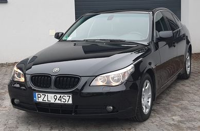 BMW 520i 170KM Sedan Automat Skóry Navi PDC Piękna!