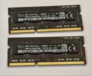 2 sztuki RAM SO-DIMM 8GB (2x 4GB) DDR3L 1600MHz