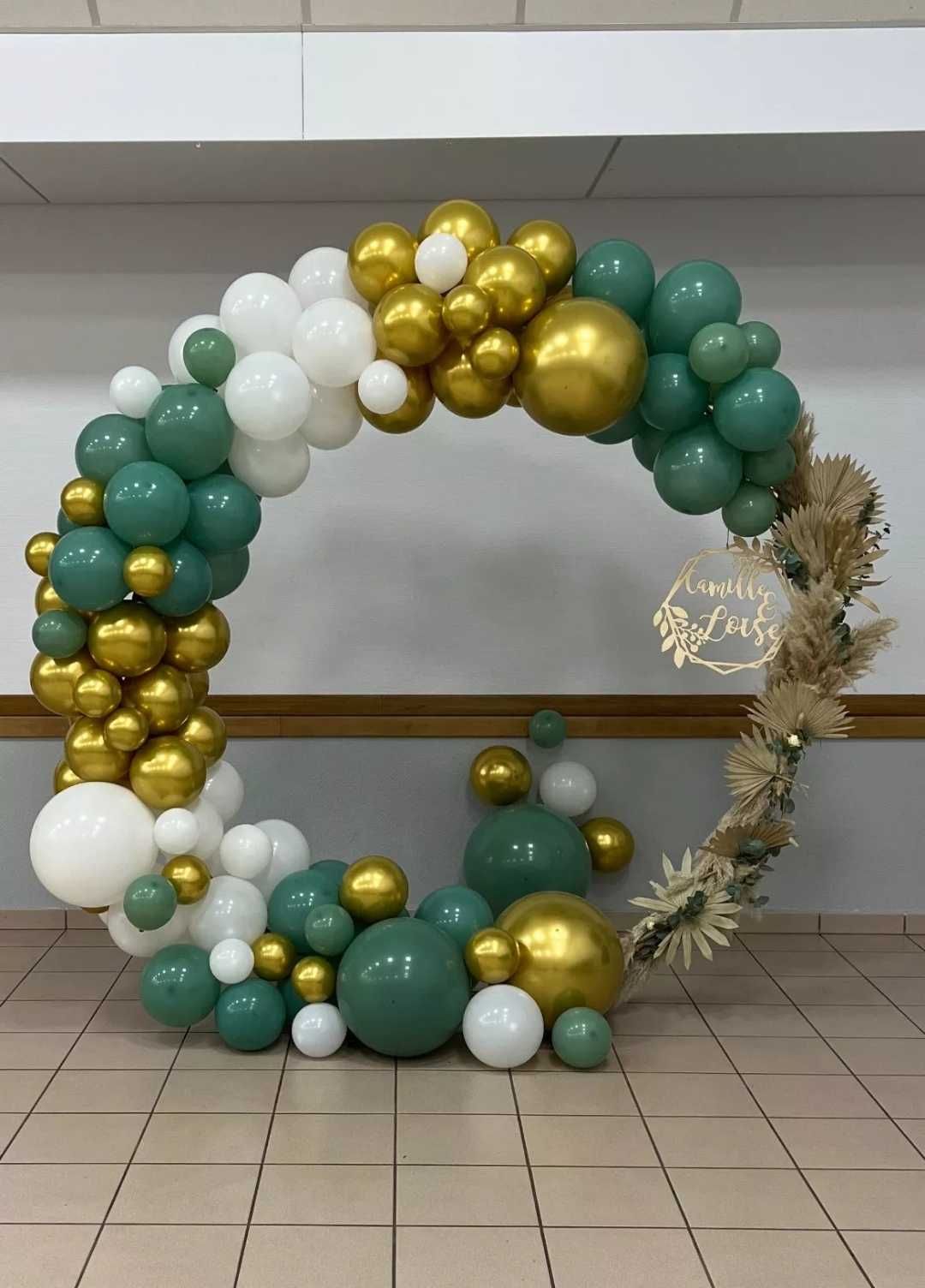 Arco redondo para festas