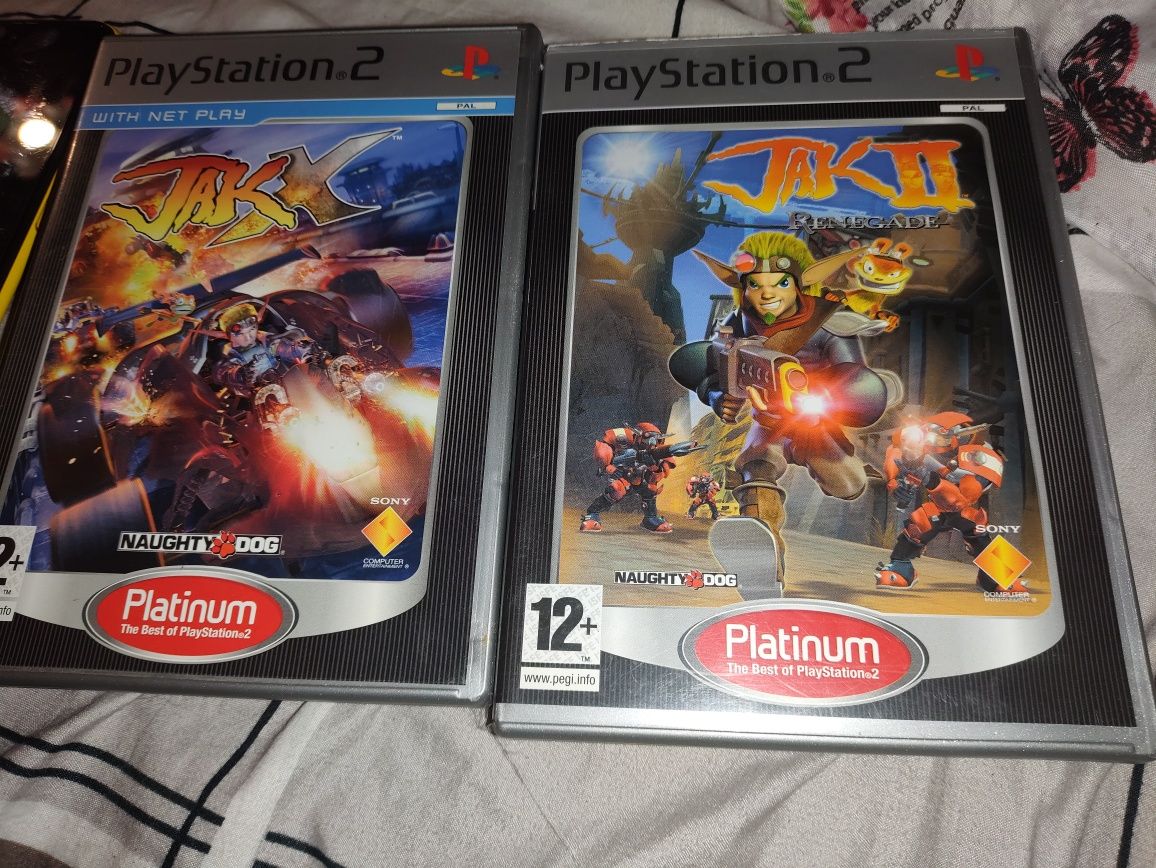 Jak x jak II PLAYSTATION 2 Platinum jakx jak2