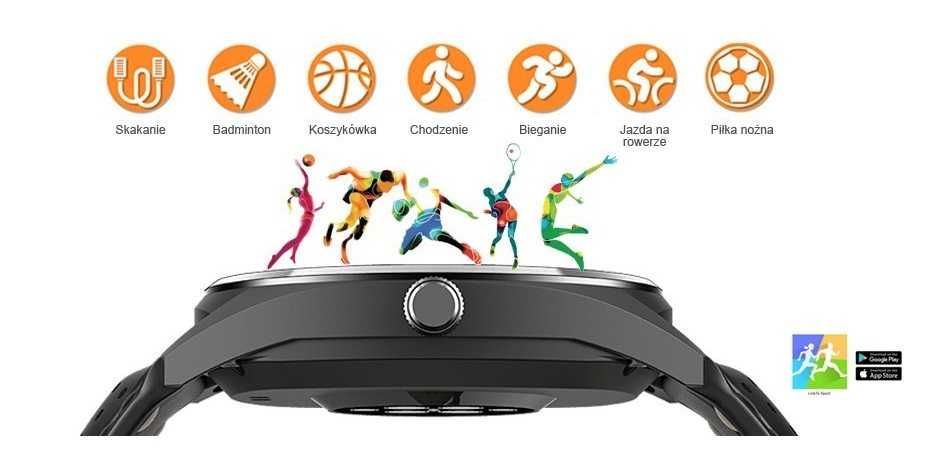 Smartwatch G. Rossi SW011-1 wiele funkcji, nowy nieużywany