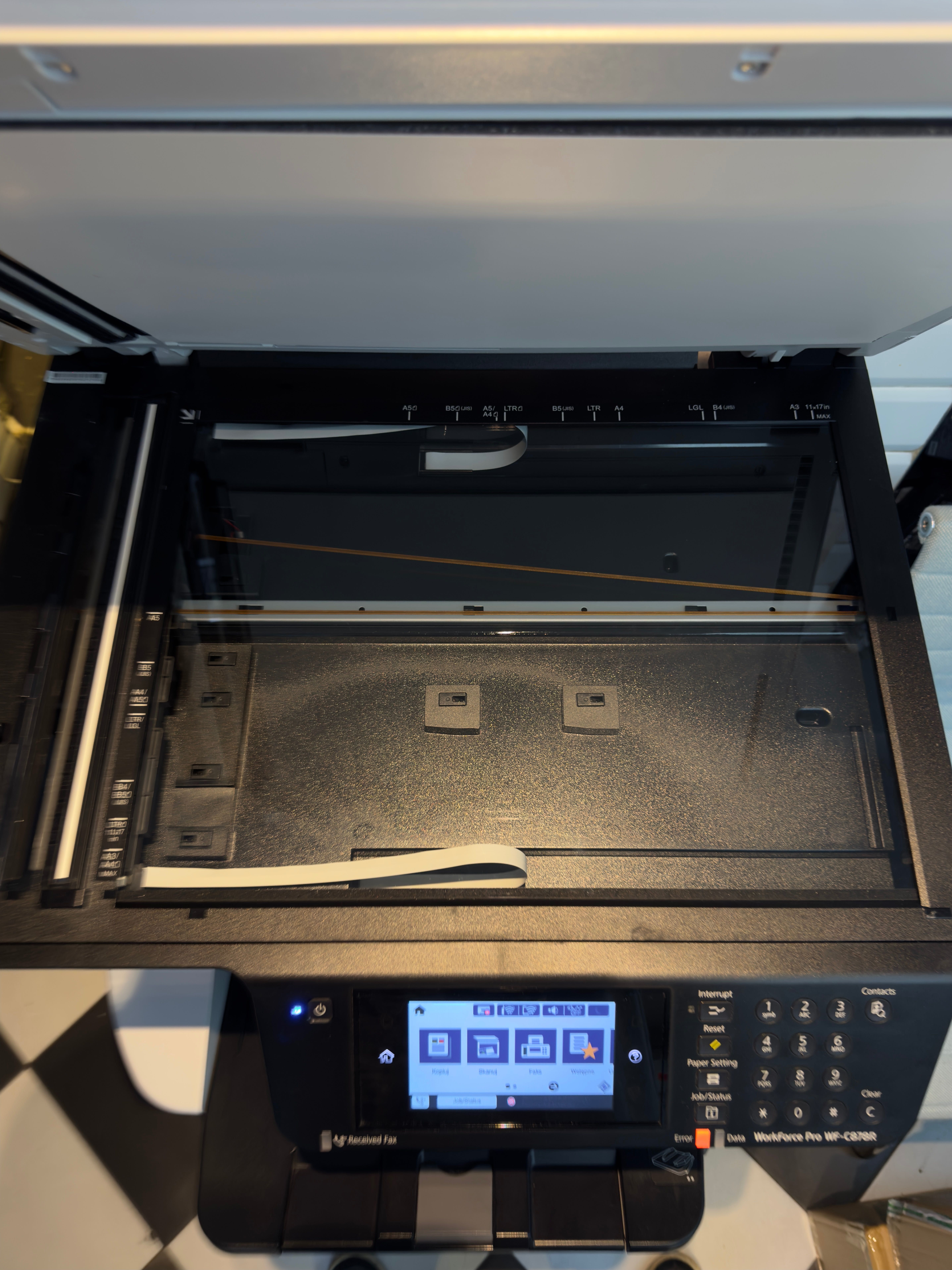 Drukarka-Skaner, EPSON WF-C878R Wielofunkcyjna drukarka, Kopiarka XERO