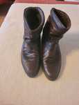 Buty zimowe skórzane