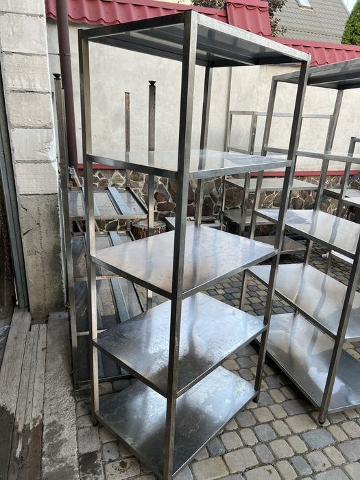 Стелаж нержавійка,стеллаж нержавейка