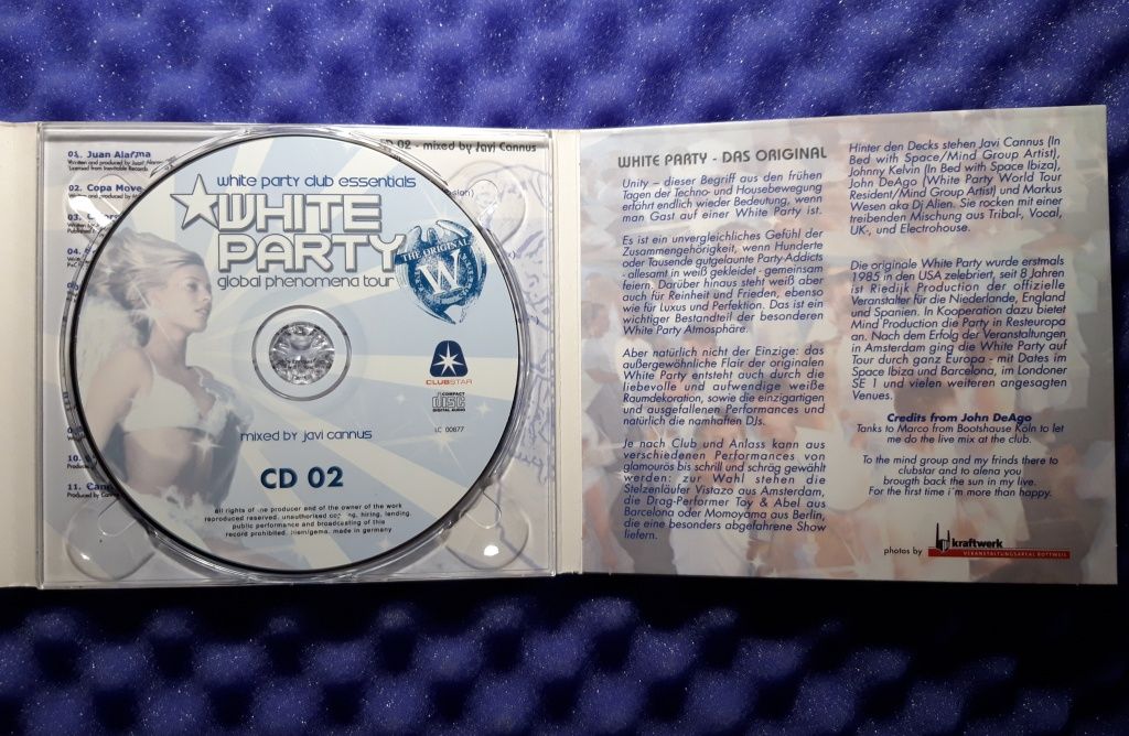 White Party Club Essentials (2xCD, 2005)