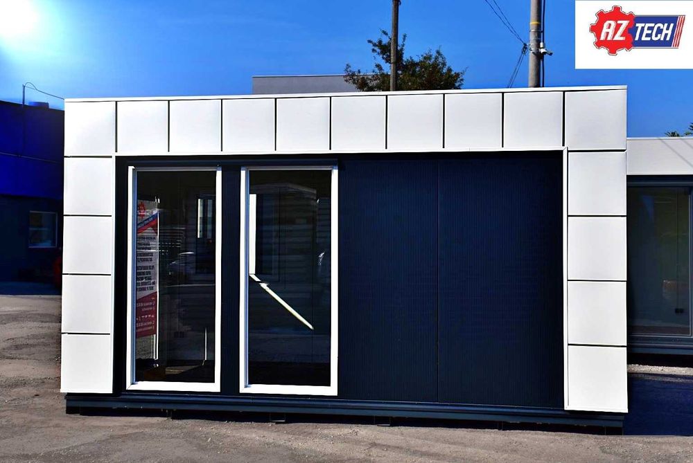 Kontener biurowy / Kontener rekreacyjny 5,0 x 2,5 m z dostawą