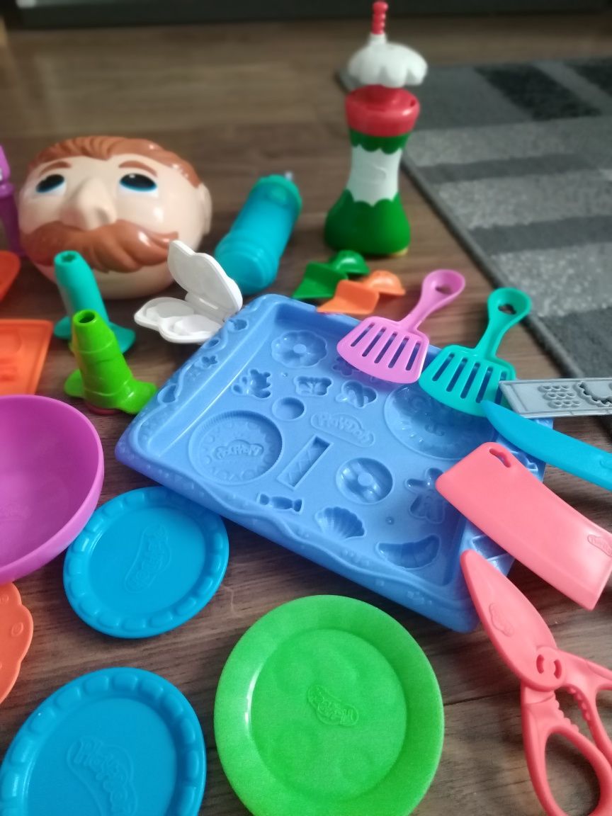 Zestawy różne Play Doh dentysta pieczenie gotowanie