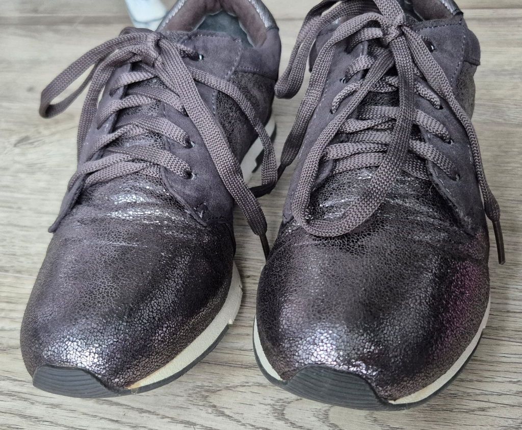Sneakersy trampki buty sportowe Tamaris Ouda r. 36 glamour wiązane