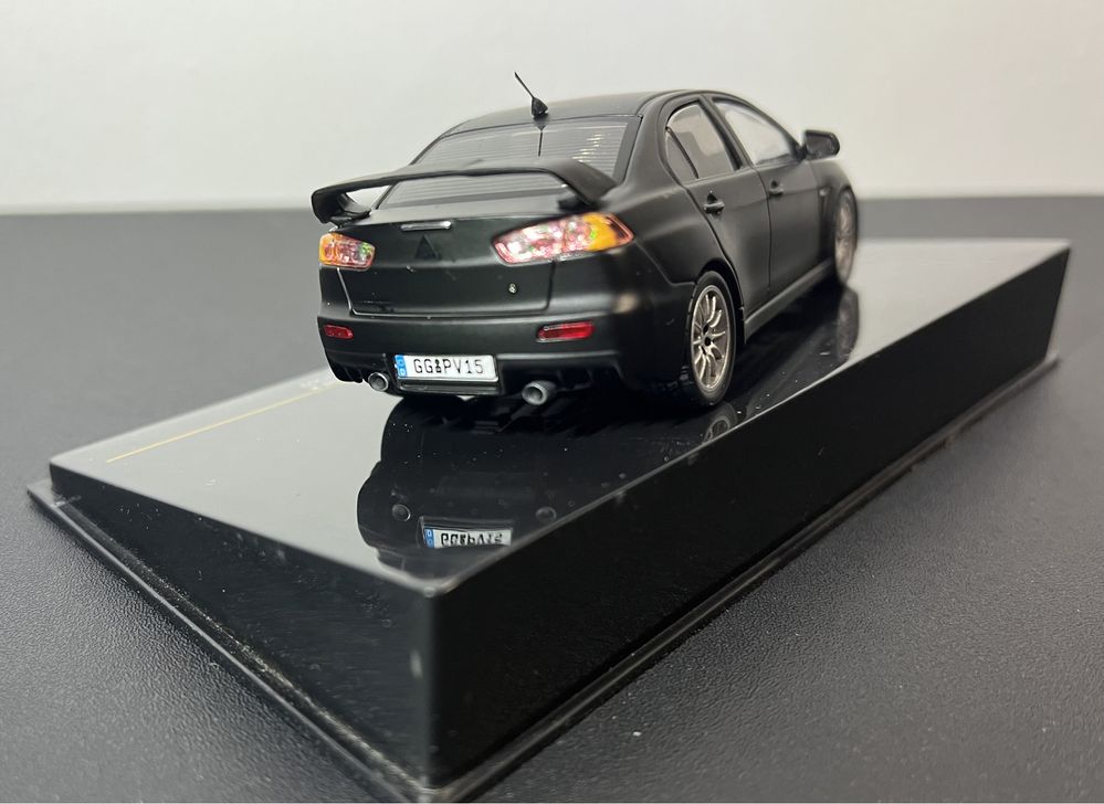 Модель Mitsubishi Lancer Evo X "Nürburgring Test" 2007 Ixo 1/43
