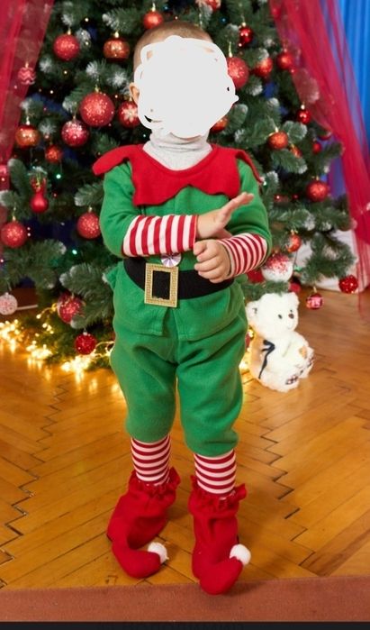Новорічний костюм ельфа, 98-104 розмір