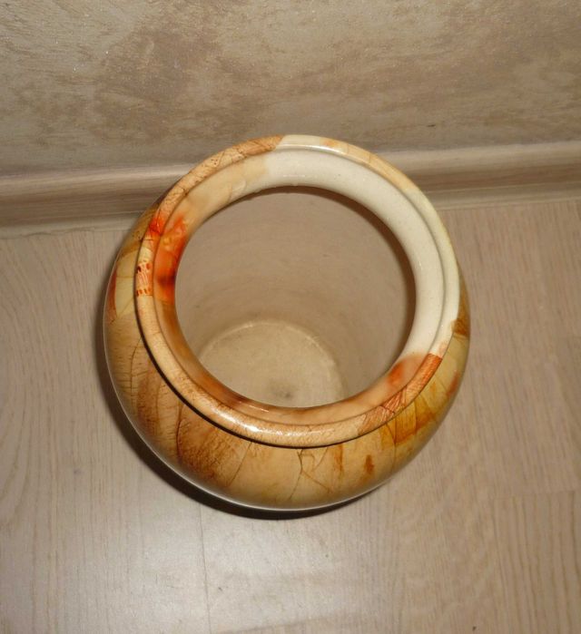 Duży wazon flakon ceramiczny