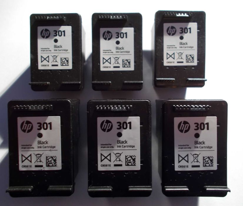 Tusz HP 301 CH561EE - (zestaw x6) - puste