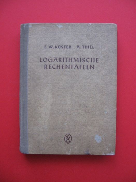 tablice logarytmiczne z 1941 r
