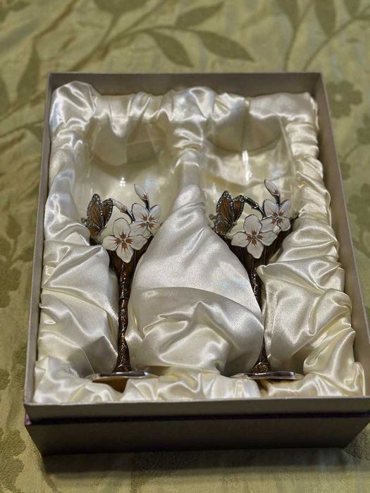 Фужеры винные Ирис дикий 2 шт