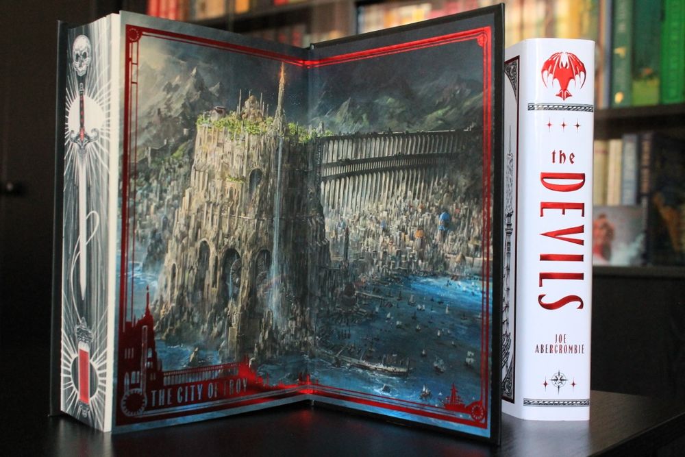 Книжка The Devils by Joe Abercrombie, Fairyloot Epic